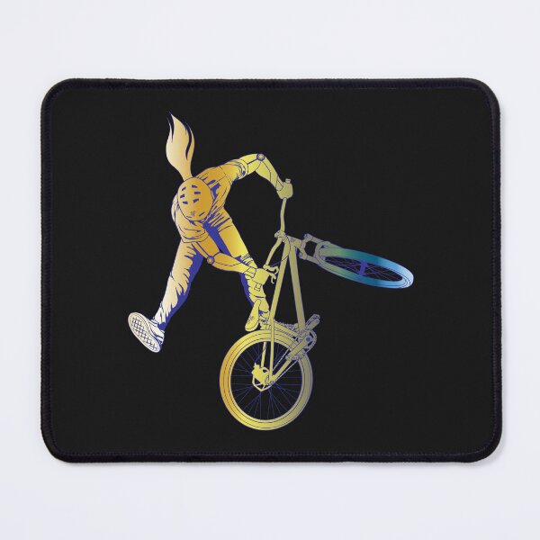Item preview, Slopestyle biking in gold and chrome color designed and sold by artOfCal013.