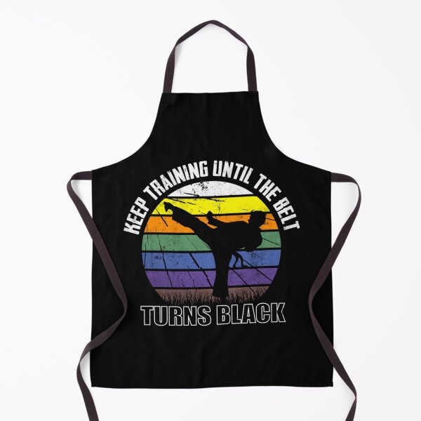 Item preview, Keep Training Until Belt Turns Black Karate Taekwondo Judo designed and sold by KimberlyxMenard.