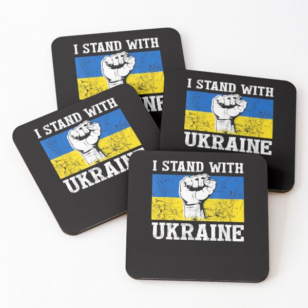 Item preview, Support Ukraine I Stand With Ukraine Ukrainian Flag designed and sold by LauraNeyJr.