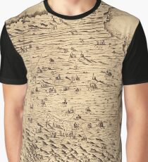 Map Of Majorca 1683 Graphic T-Shirt