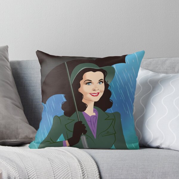Item preview, Vivien Leigh as Myra in the rain designed and sold by AleMogolloArt.