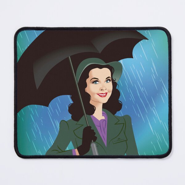 Item preview, Vivien Leigh as Myra in the rain designed and sold by AleMogolloArt.