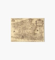 Map Of Majorca 1683 Art Board