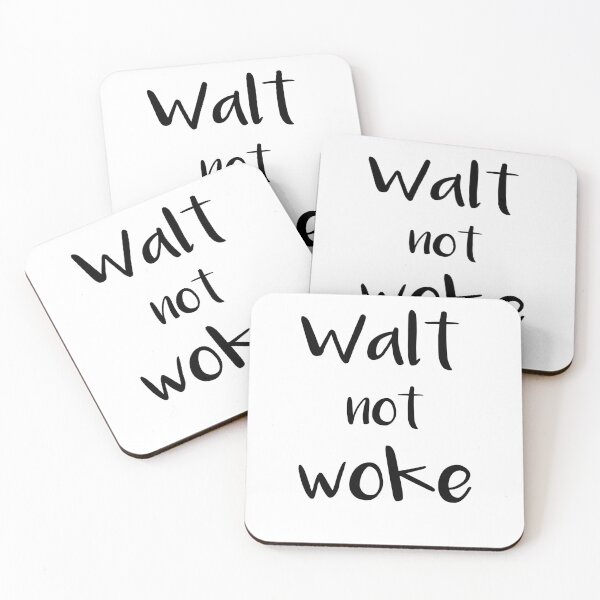 Item preview, walt not woke designed and sold by Anoirshop ⭐⭐⭐⭐⭐.