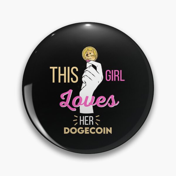 Item preview, This Girl Loves her Dogecoin designed and sold by WaguinhoTex.