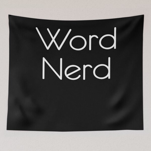 Item preview, White Light Word Nerd Classic designed and sold by VincentKoning.
