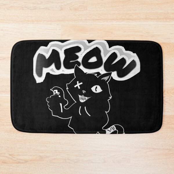 Item preview, Meow Is The Time to Spray-paint Graffiti Cat's Eye For Art designed and sold by TeachUrb.