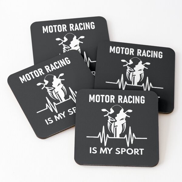 Item preview, Motor Racing Is My Sport designed and sold by SpringPetals.