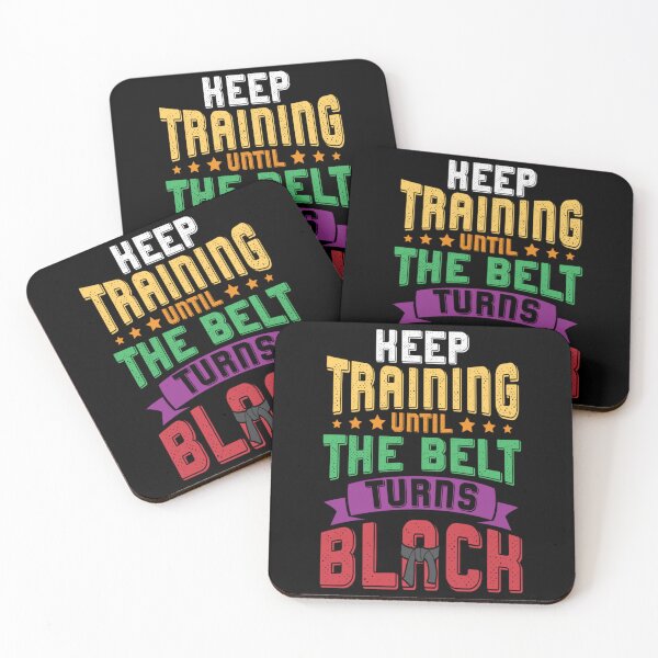 Item preview, Martial Arts Keep Training Until The Belt Turns Black Karate designed and sold by KimberlyxMenard.