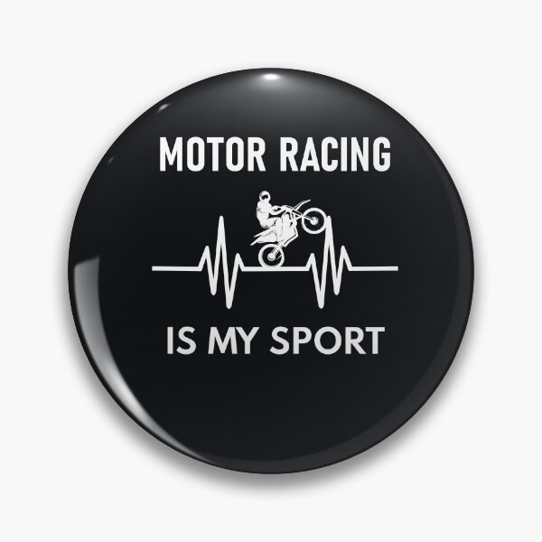 Item preview, Motor Racing Is My Sport designed and sold by SpringPetals.