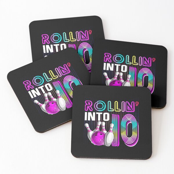 Item preview, Rollin into 10 Bowling Birthday Party 10th Birthday Girls designed and sold by fultond.