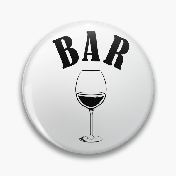 Item preview, Bar design wine glass icon symbols - bar drinks designed and sold by AndreMi.
