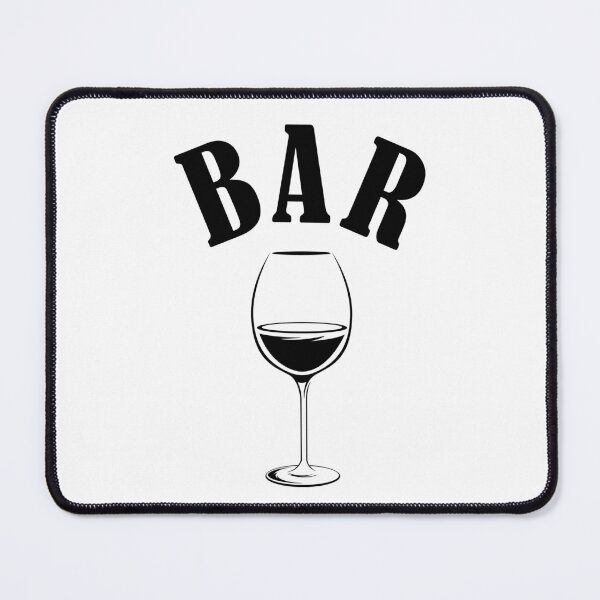 Item preview, Bar design wine glass icon symbols - bar drinks designed and sold by AndreMi.