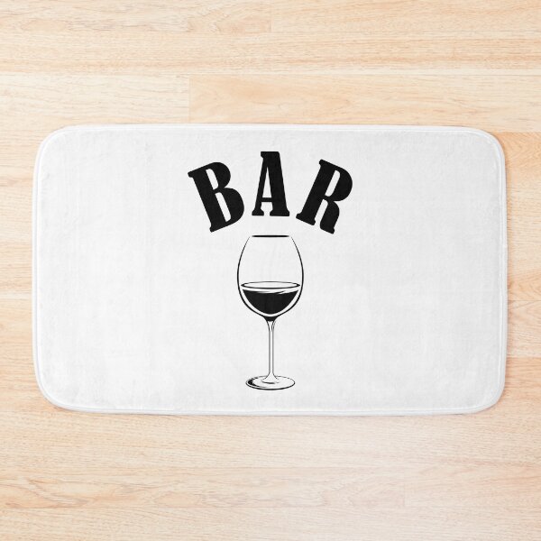 Item preview, Bar design wine glass icon symbols - bar drinks designed and sold by AndreMi.