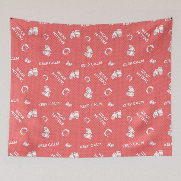 Item preview, Keep calm and wear mittens designed and sold by Bratak.