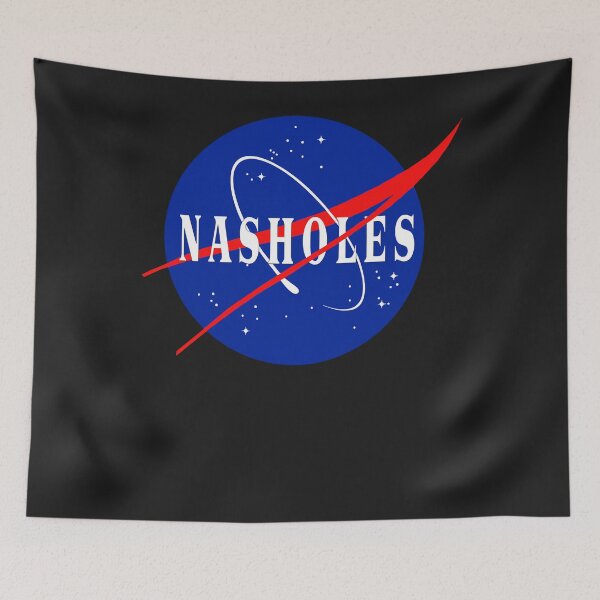 Item preview, Nasa nasholes logo essential t shirt designed and sold by bartholoer5335.