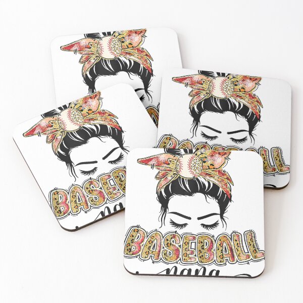 Item preview, Hair Glasses Baseball Nana Messy Hair Bun Leopard Mother's designed and sold by SethFrancis37.