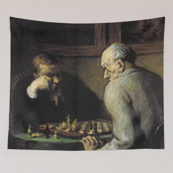 Artikelvorschau, Schachspieler von Honore Daumier - Vintage Art entworfen und verkauft von RickE.