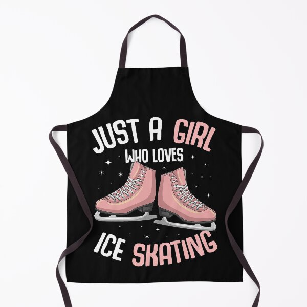 Item preview, Just A Girl Who Loves Ice Skating Figure Skater designed and sold by tamara-art.