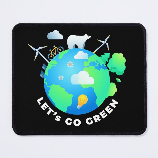 Item preview, Go Green Love Planet Earth designed and sold by NestaReign.