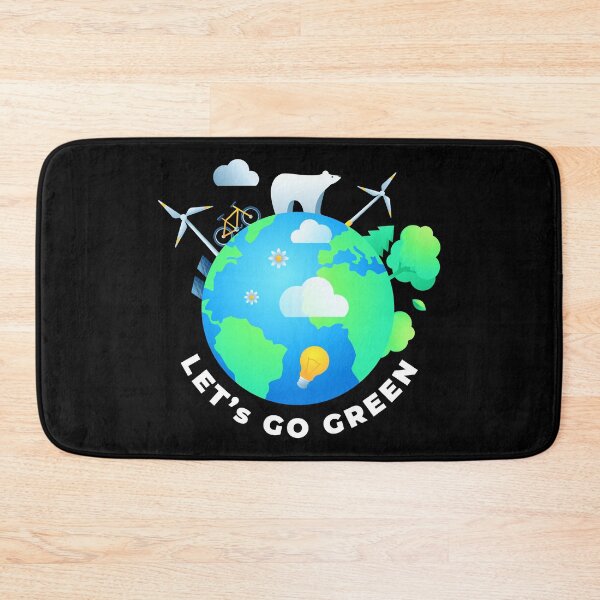 Item preview, Go Green Love Planet Earth designed and sold by NestaReign.