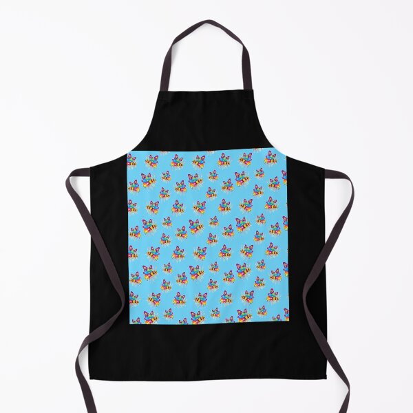 Item preview, 1997 Neon Rainbow Beelzebub Scatter Sleeveless Top designed and sold by dericoyotelg.