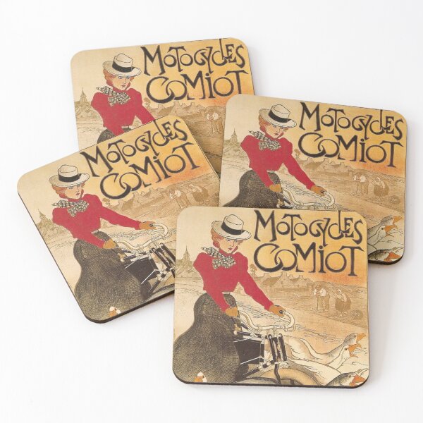 Item preview, Motocycles Comiot (1899) - Théophile Alexandre Steinlen designed and sold by SALON DES ARTS.