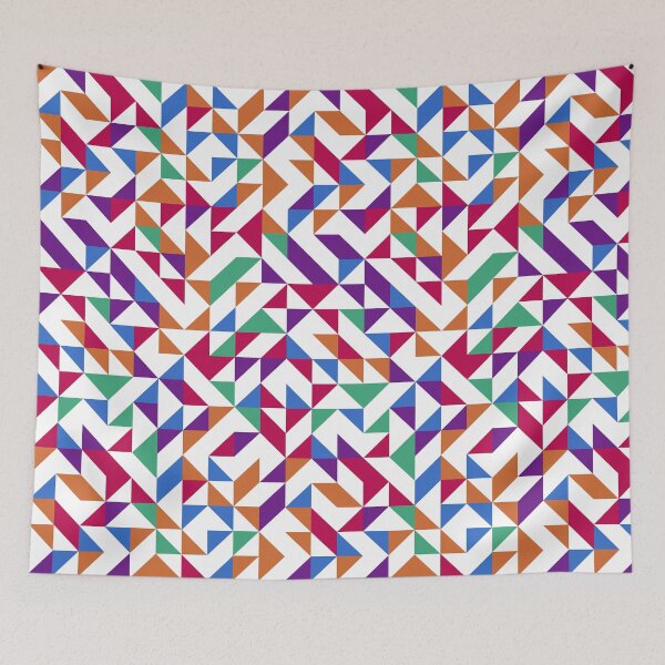 Item preview, Multicolored Geometric Seamless Pattern designed and sold by Queen1120.