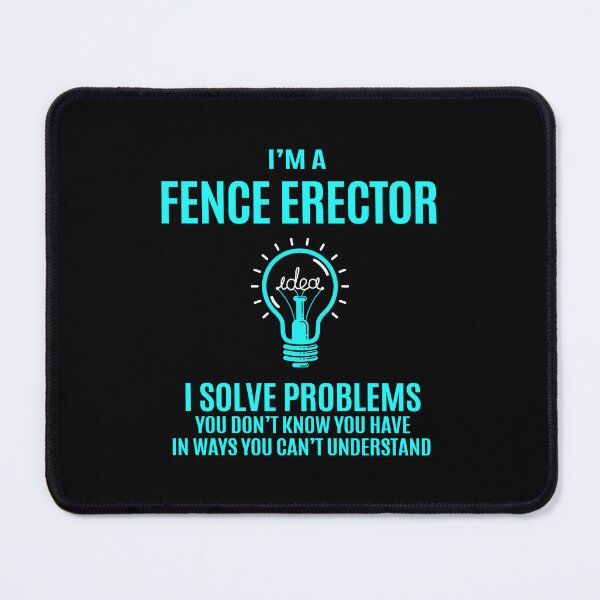 Item preview, Fence Erector T Shirt - I Solve Problems Gift Item Tee designed and sold by watkinsmat.