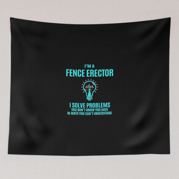 Item preview, Fence Erector T Shirt - I Solve Problems Gift Item Tee designed and sold by watkinsmat.
