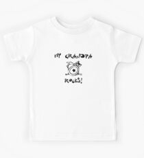 Meine Großvater-Felsen! Schlagzeug Kinder T-Shirt