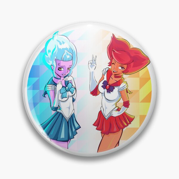 Item preview, Hestia and hebe cosplaying sailor moon designed and sold by samuzai.
