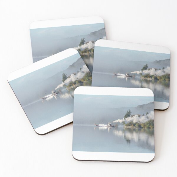 Item preview, Steam Yatch Gondola on Coniston designed and sold by ConistonPhotos.