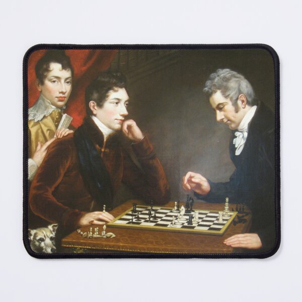 Item preview, Chess Players by James Northcote - Vintage Art designed and sold by RickE.
