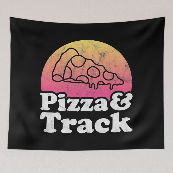 Item preview, Pizza and Track designed and sold by tamara-art.