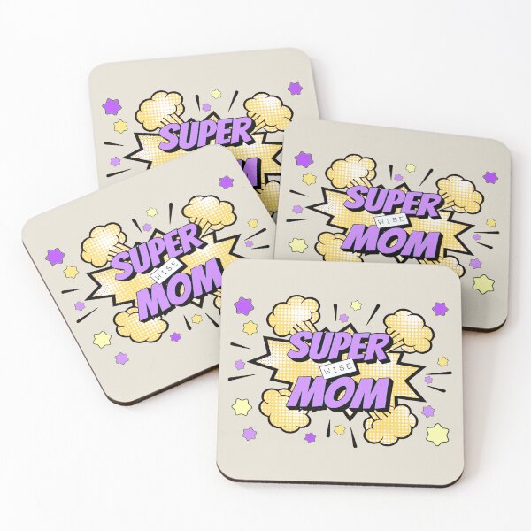 Item preview, Colorful Comic Book Super Wise Mom, Great Design For Wise Moms, Perfect For Mother's Day designed and sold by TrulyEpoque.