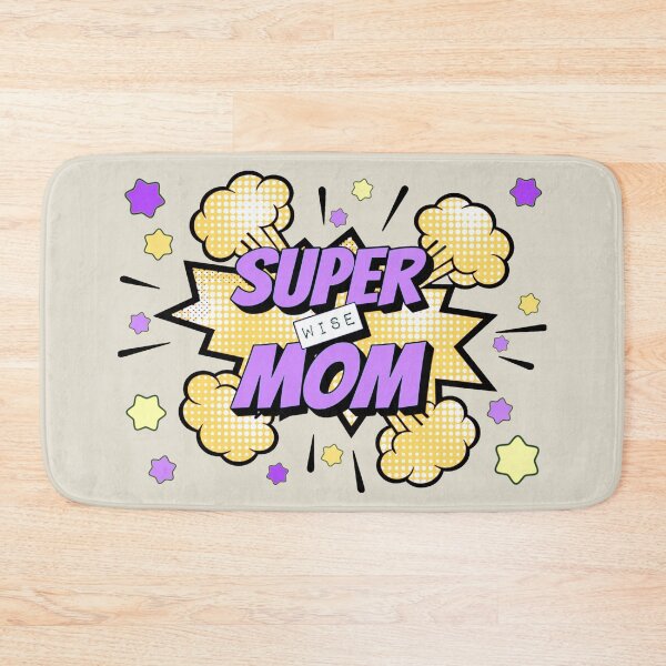Item preview, Colorful Comic Book Super Wise Mom, Great Design For Wise Moms, Perfect For Mother's Day designed and sold by TrulyEpoque.