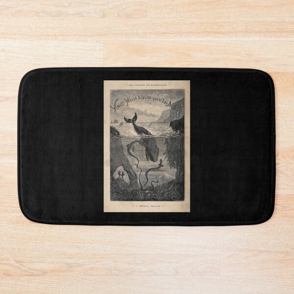 Item preview, 20,000 Leagues Under the Sea, Frontispiece 1871 Classic . designed and sold by dericoyotelg.
