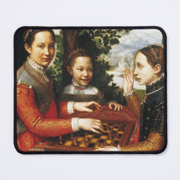 Item preview, Portrait of the Artist's Sisters Playing Chess by Sofonisba Anguissola designed and sold by RickE.