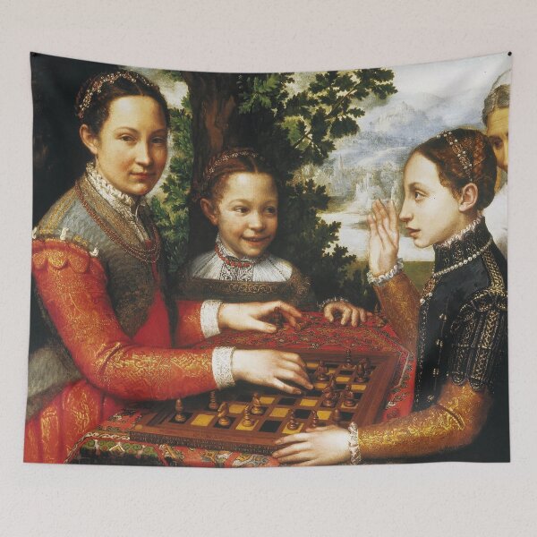 Artikelvorschau, Porträt der schachspielenden Schwestern des Künstlers von Sofonisba Anguissola entworfen und verkauft von RickE.