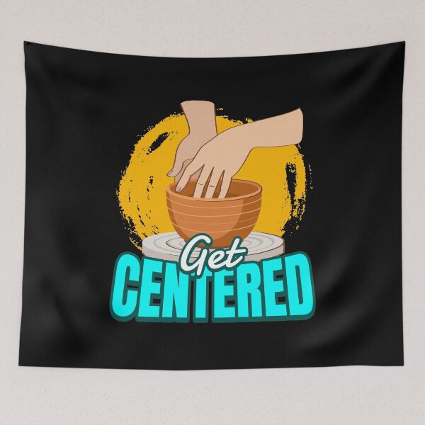 Item preview, Get Centered Pottery Pottery designed and sold by MooonTees.