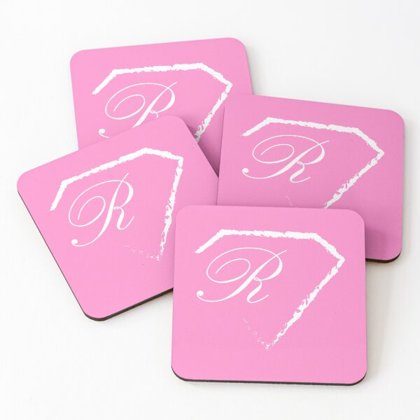 Item preview, R letter monogram initial diamond white designed and sold by mixtape80.