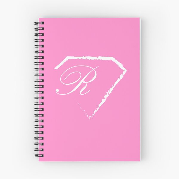 Item preview, R letter monogram initial diamond white designed and sold by mixtape80.