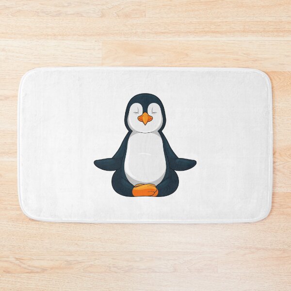 Item preview, Penguin Yoga Fitness Meditation designed and sold by Snabdesign84.