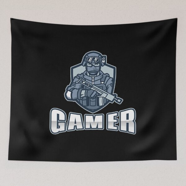 Item preview, Jugador con tema Shooter Force designed and sold by PRIVARSHU.