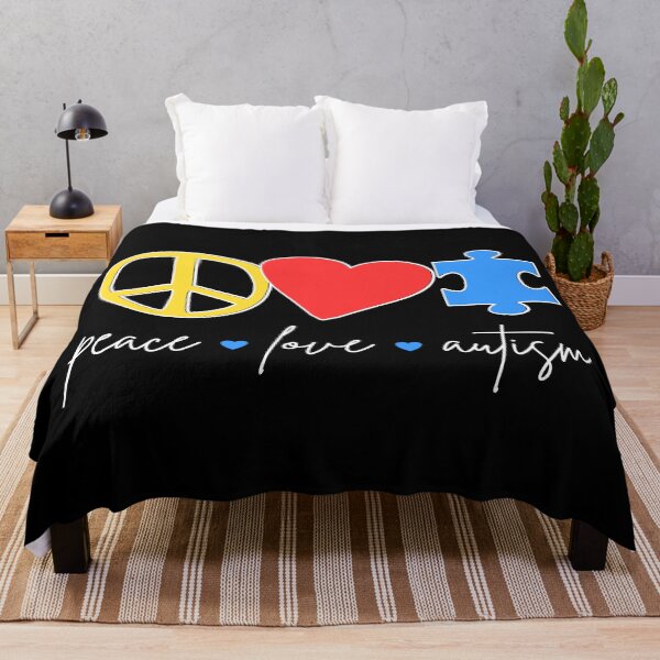 Item preview, Peace Love Autism III designed and sold by Lemon Pepper.