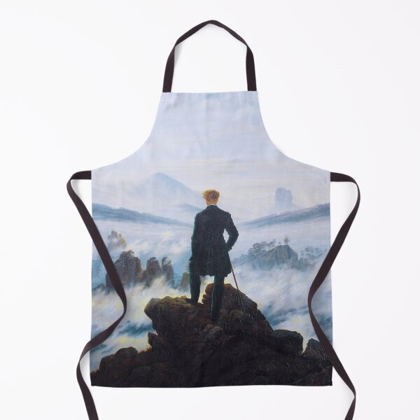 Item preview, HD Caspar David Friedrich - Wanderer 1817 designed and sold by Go Logo Designs.