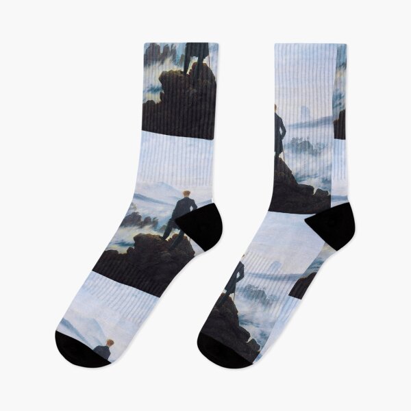 Item preview, HD Caspar David Friedrich - Wanderer 1817 designed and sold by Go Logo Designs.