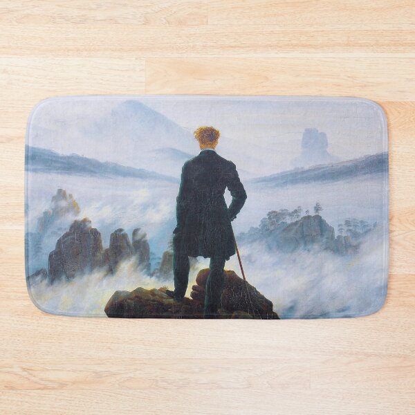 Item preview, HD Caspar David Friedrich - Wanderer 1817 designed and sold by Go Logo Designs.