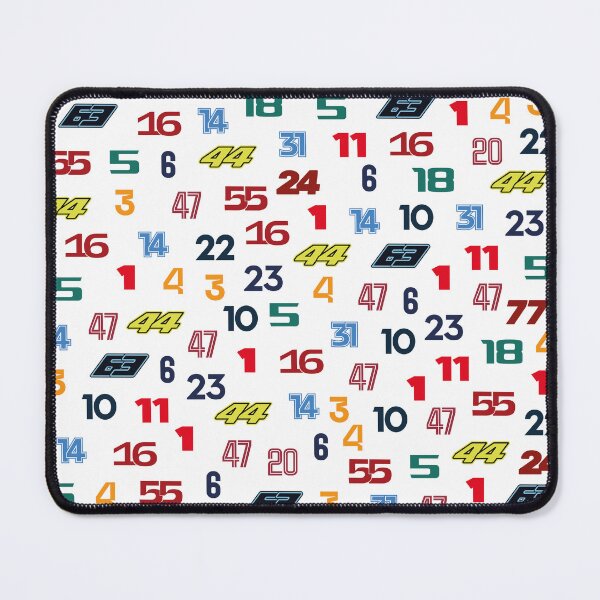 Item preview, Drivers Numbers Pattern - 2022 Season designed and sold by FilipeFerreira.